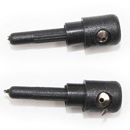 Pair Front Windscreen Washer Spray Nozzle Jet Heated Set For VW Skoda Seat